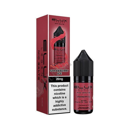 Strawberry Ice by Elux Legend Nic Salts