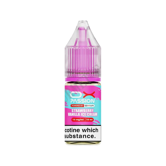 Strawberry Vanilla Ice Cream by OX Passion Nic Salts