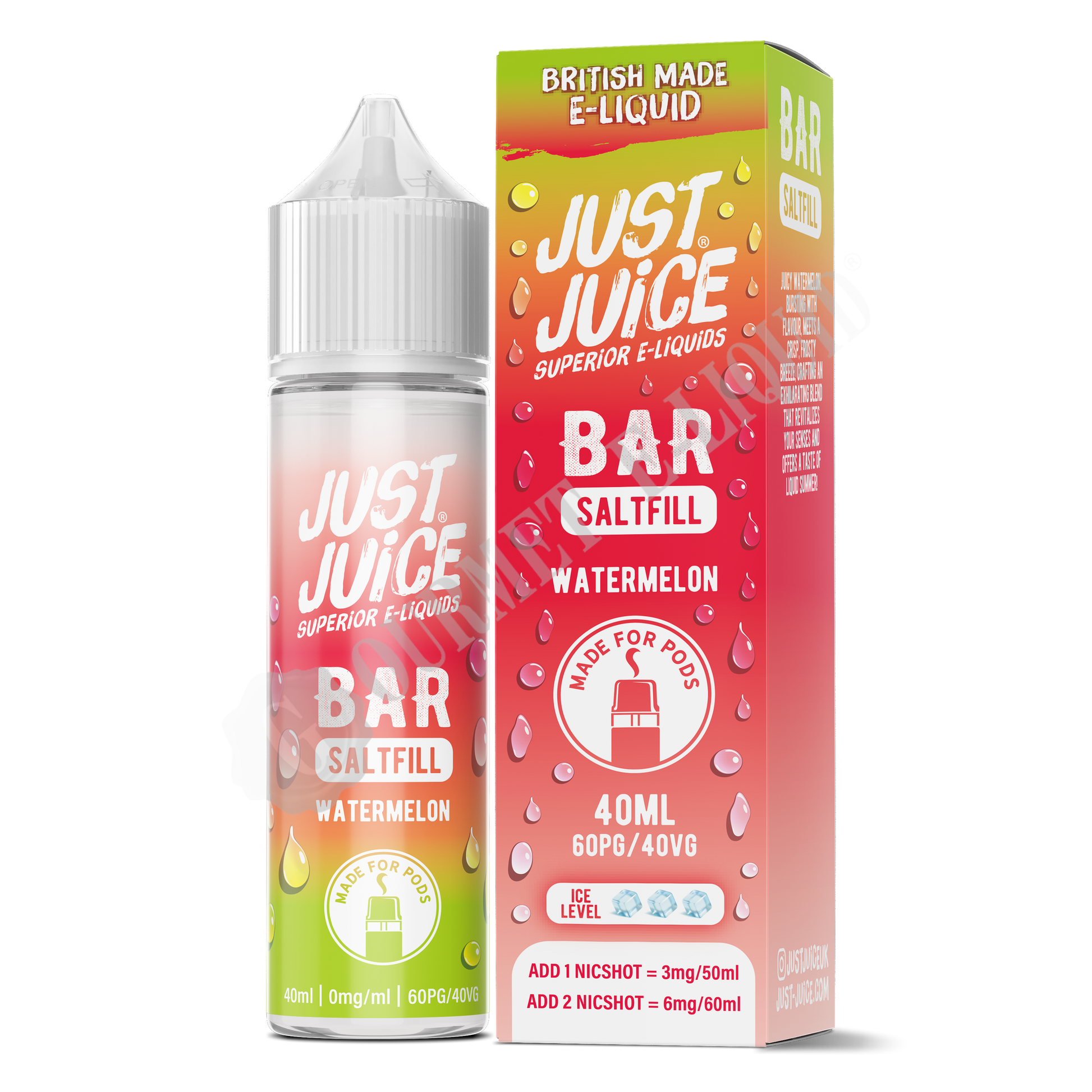 Watermelon by Just Juice Bar Saltfill