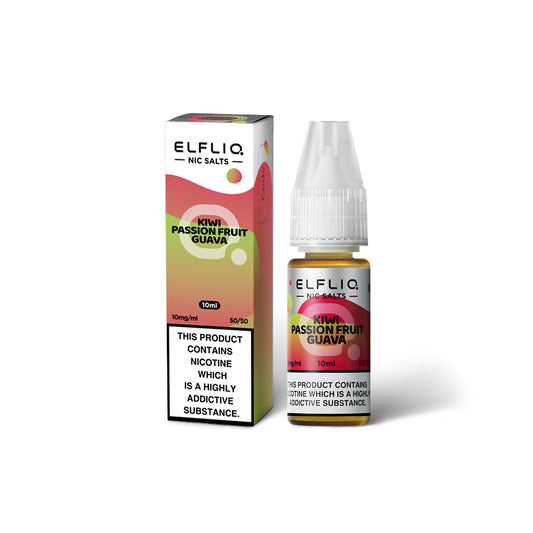 Kiwi Passion Fruit Guava by Elfliq Nic Salts