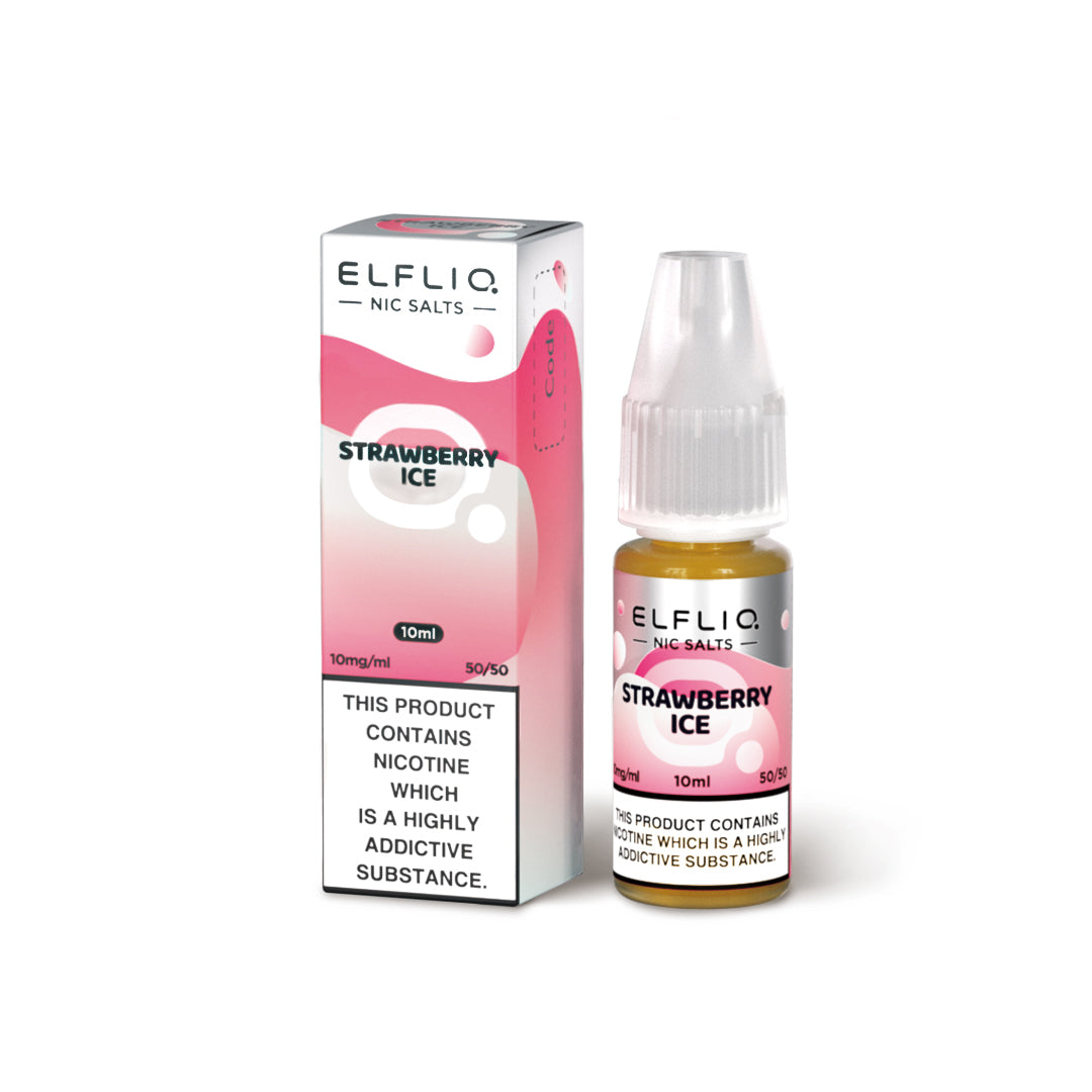 Strawberry Ice by Elfliq Nic Salts