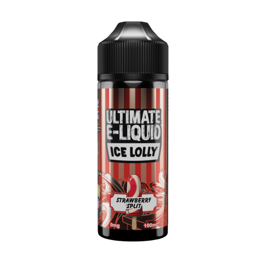 Strawberry Split by Ultimate E-Liquid Ice Lolly