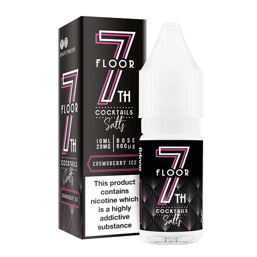 Cosmoberry Ice 10ml Nic Salt by 7th Floor Cocktails