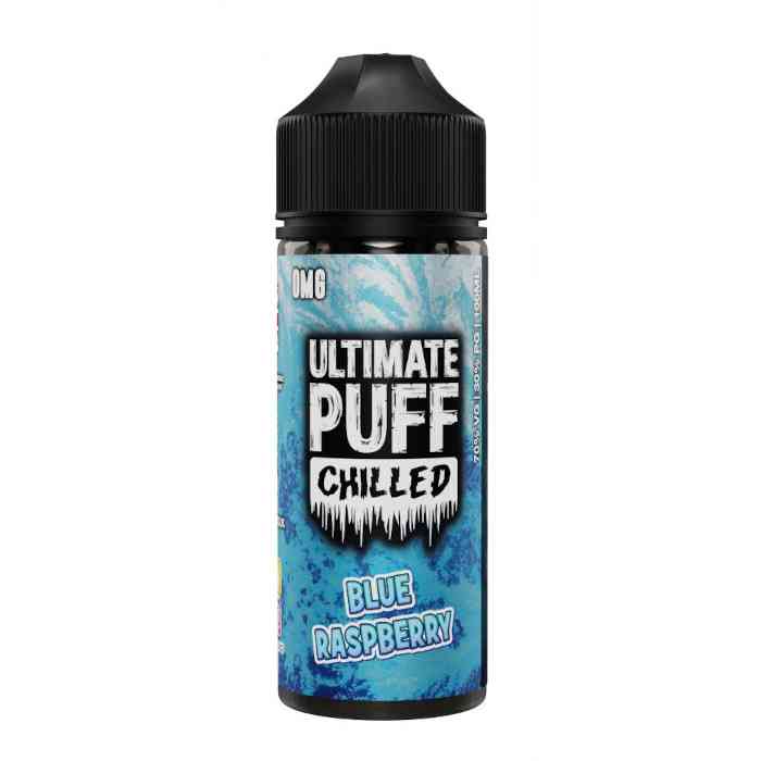 Blue Raspberry - Ultimate Puff Chilled E-Liquid 100ml