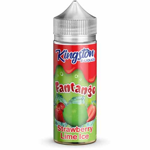 Strawberry & Lime ICE Fantango 100ml E-Liquid by Kingston
