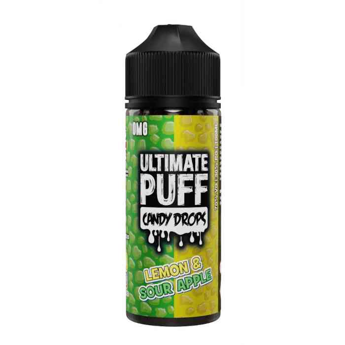 Lemon & Sour Apple - Ultimate Puff Candy Drops E-Liquid 100ml