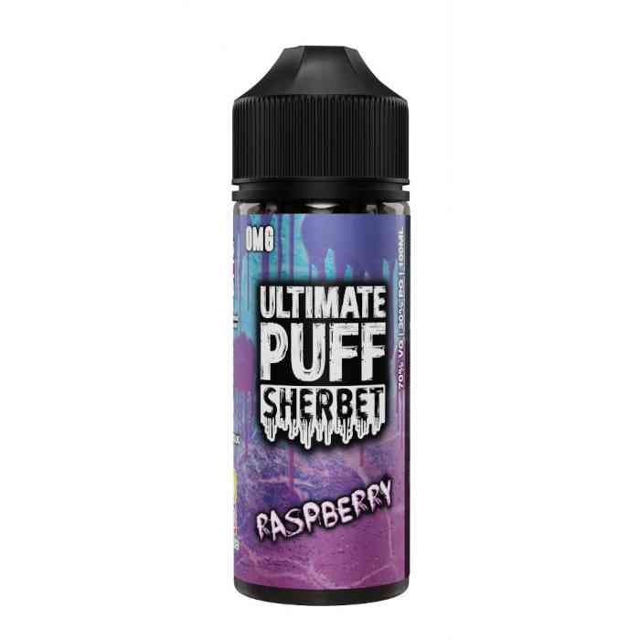 Raspberry - Ultimate Puff Sherbet E-Liquid 100ml