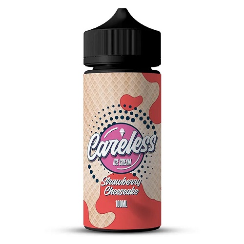 Strawberry Cheesecake Careless Ice Cream - 100ml