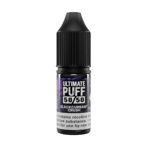 Ultimate Puff 50/50 Blackcurrant Crush - 10 Pack