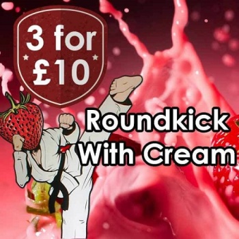 V-Juice Roundkick with Cream E-Liquid
