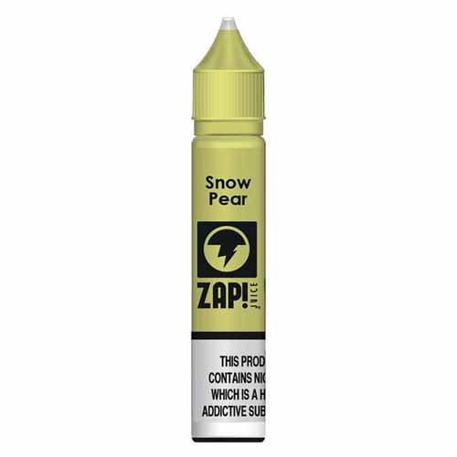 Snow Pear 10ml Nicotine Salt E-Liquid by Zap! Juice